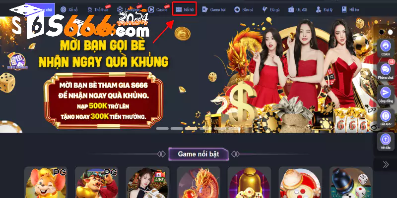 Hướng dẫn cách chơi nổ hũ S666 chi tiết cho tân thủ